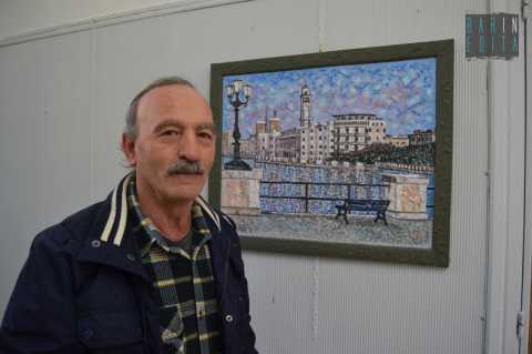 Antonio, il netturbino-pittore: recupera i rifiuti e ridisegna la citt